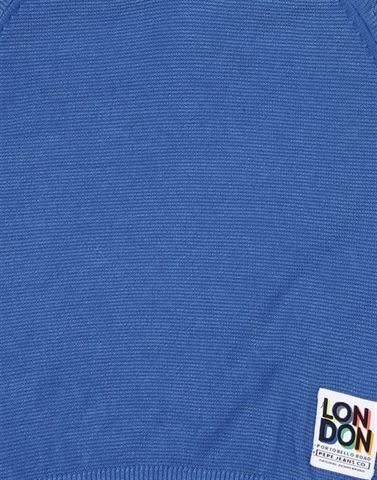 Pepe Jeans Boys Solid Blue Sweater